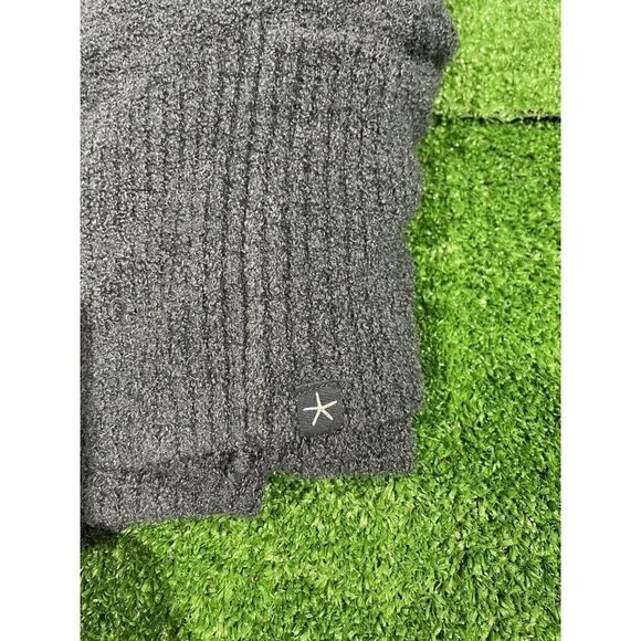 Barefoot Dreams Cardigan Cozy Chic Lite Blue Size XS/S Small Textured Shawl Neck